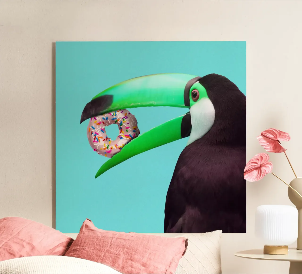 Donut toucan plexiglass da Dikhotomy