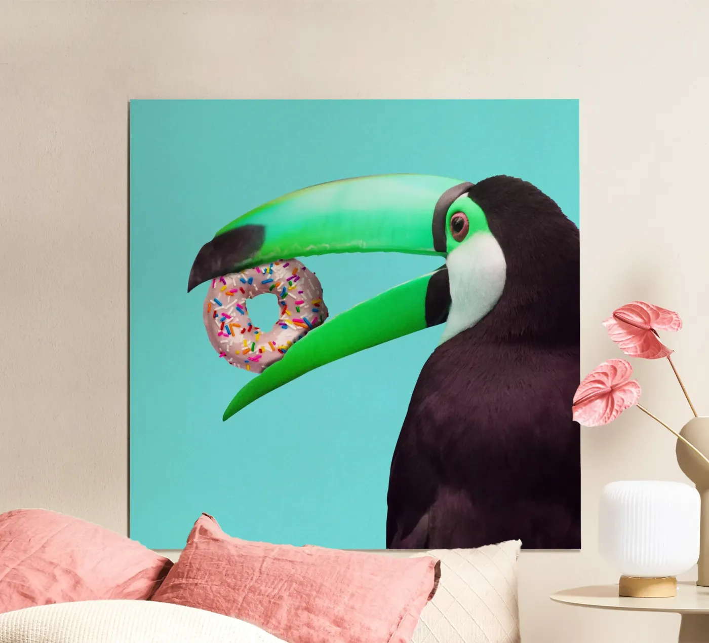 Donut toucan poster da Dikhotomy