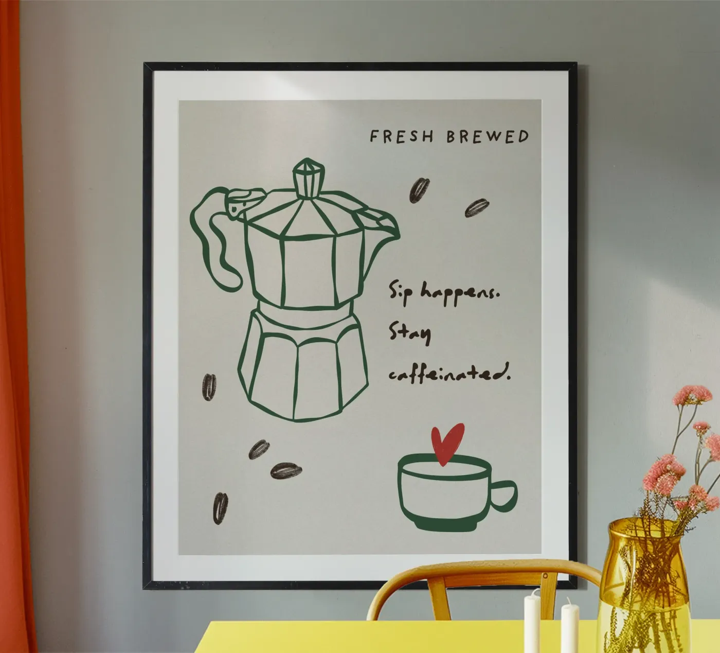 SIP HAPPENS poster da COFFEE CLUB