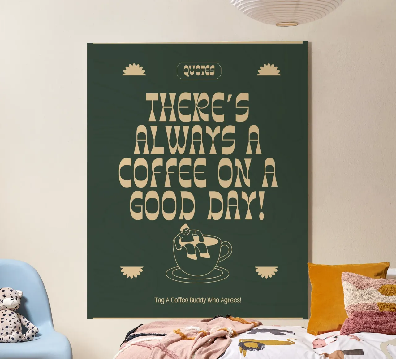 GOOD DAY plexiglass da COFFEE CLUB