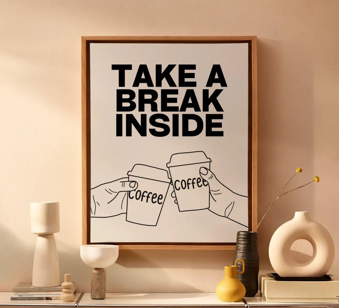 TAKE A BREAK INSIDE tela da COFFEE CLUB