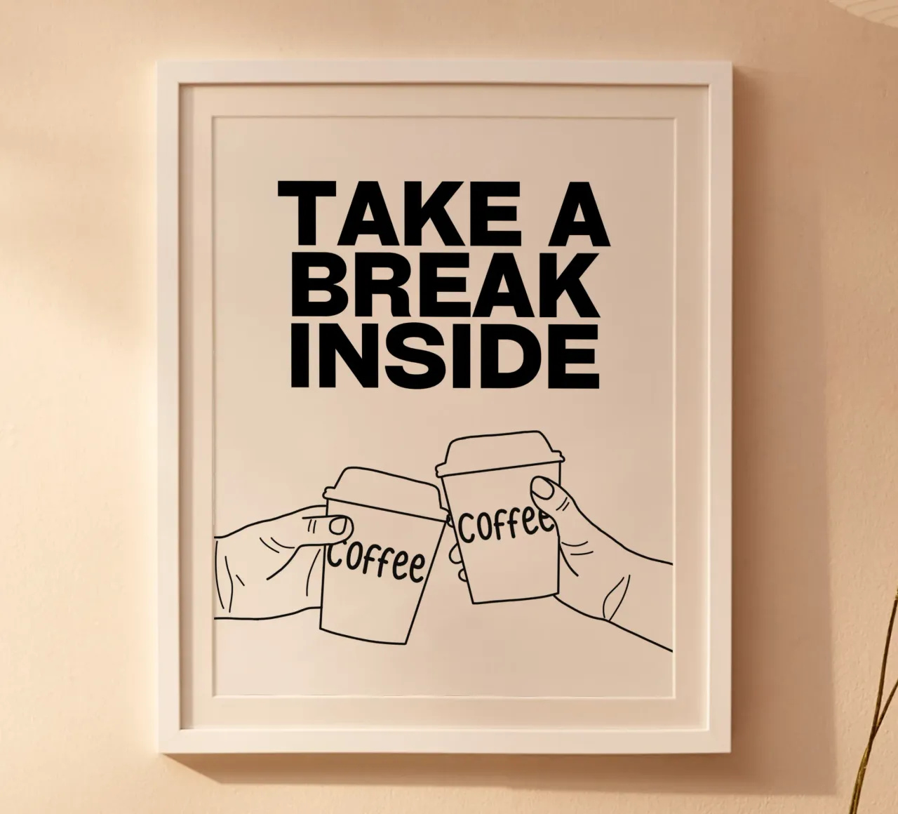 TAKE A BREAK INSIDE carta hahnemühle da COFFEE CLUB