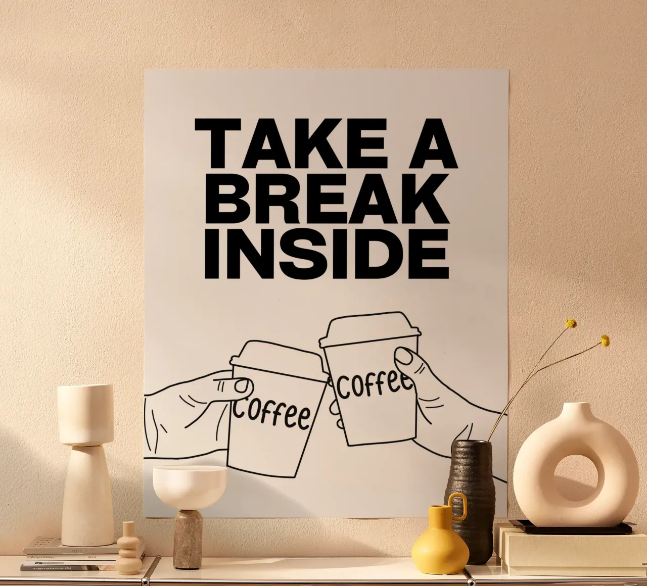 TAKE A BREAK INSIDE carta hahnemühle da COFFEE CLUB