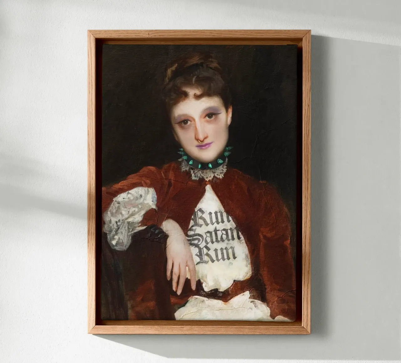 Emo Diva Leinwand von Dikhotomy