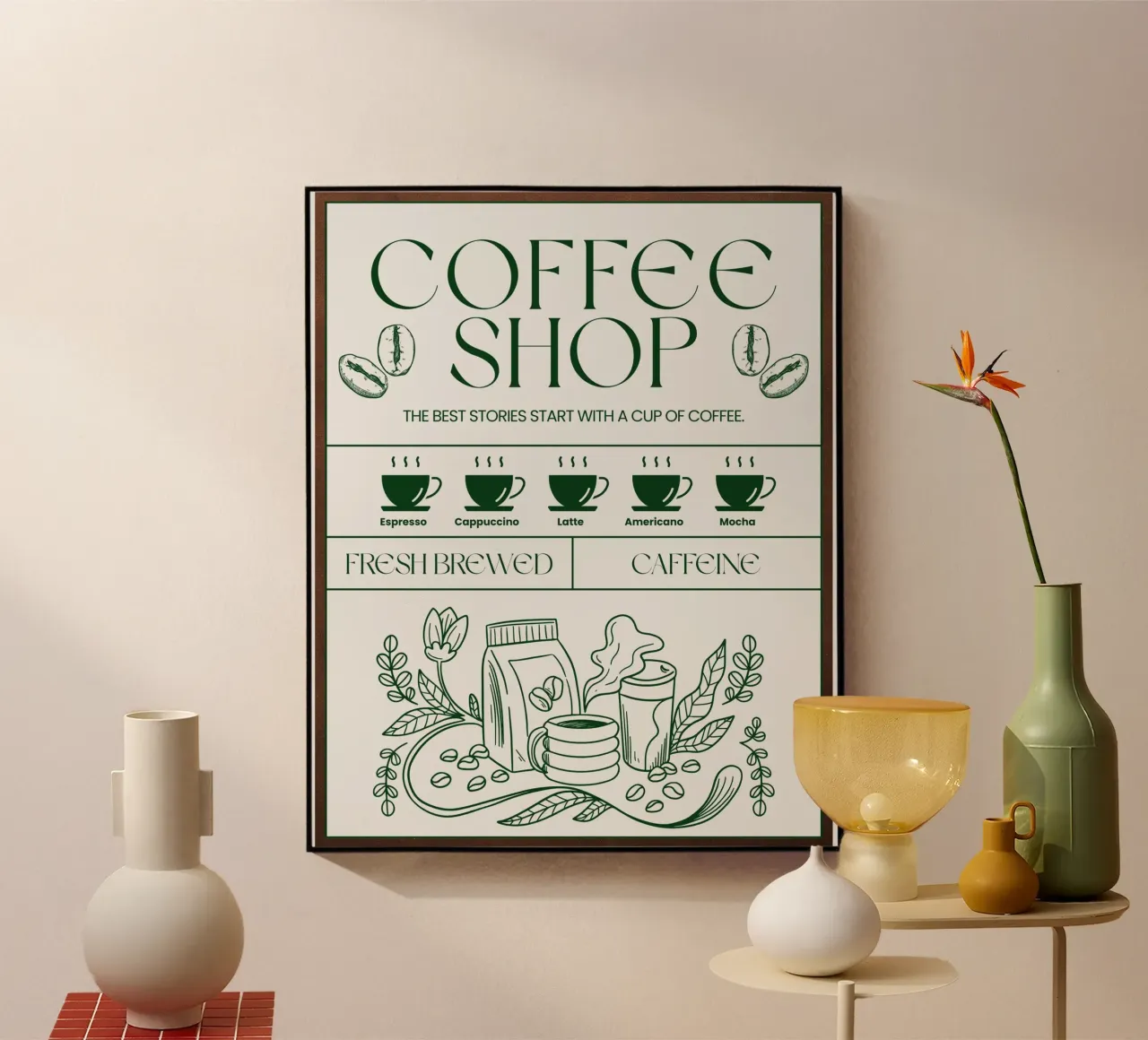 COFFEE SHOP plexiglass da COFFEE CLUB