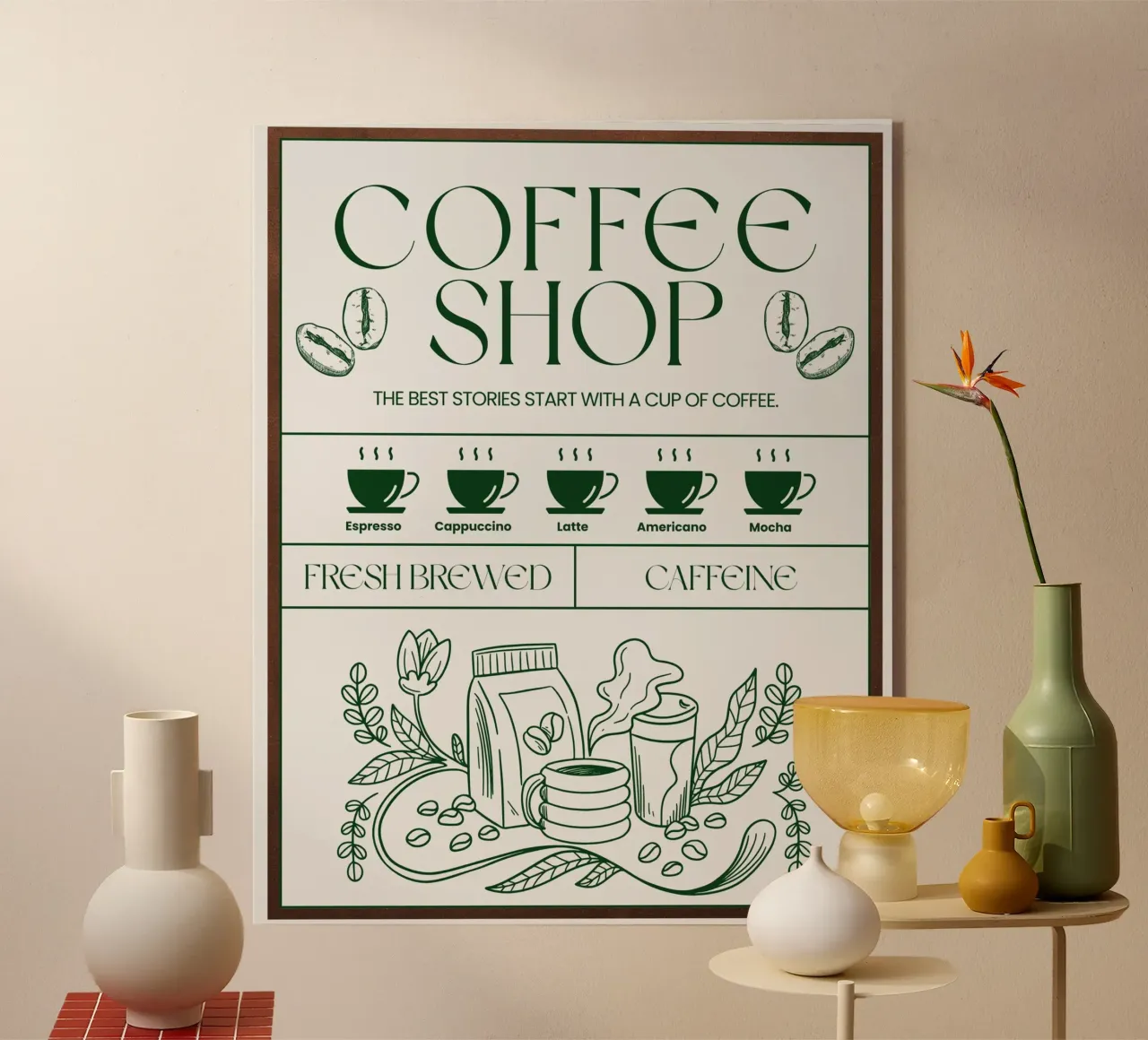 COFFEE SHOP plexiglass da COFFEE CLUB