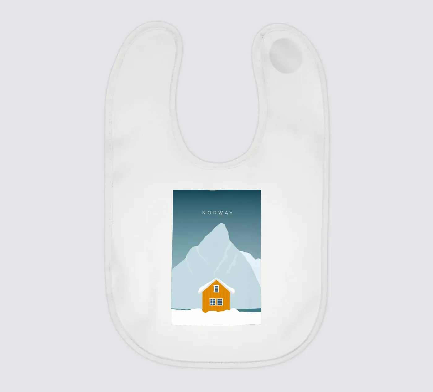 Norway bavaglino da minimalist designs