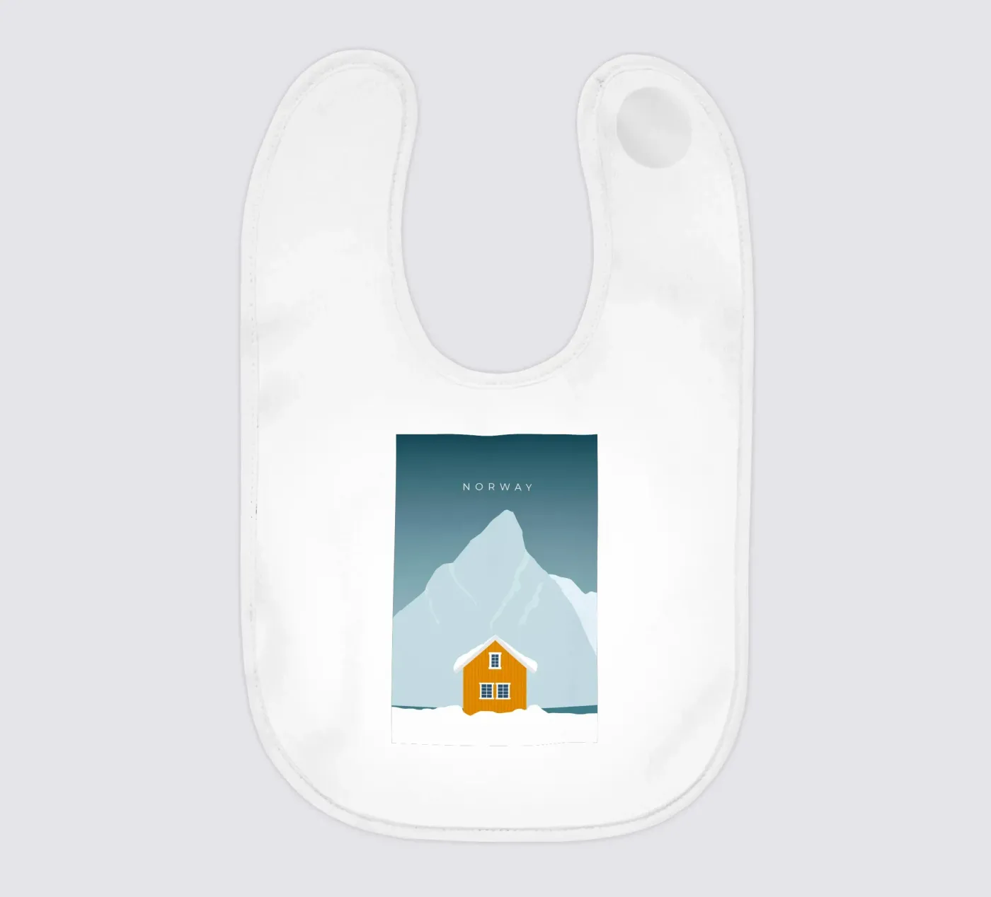 Norway bavaglino da minimalist designs