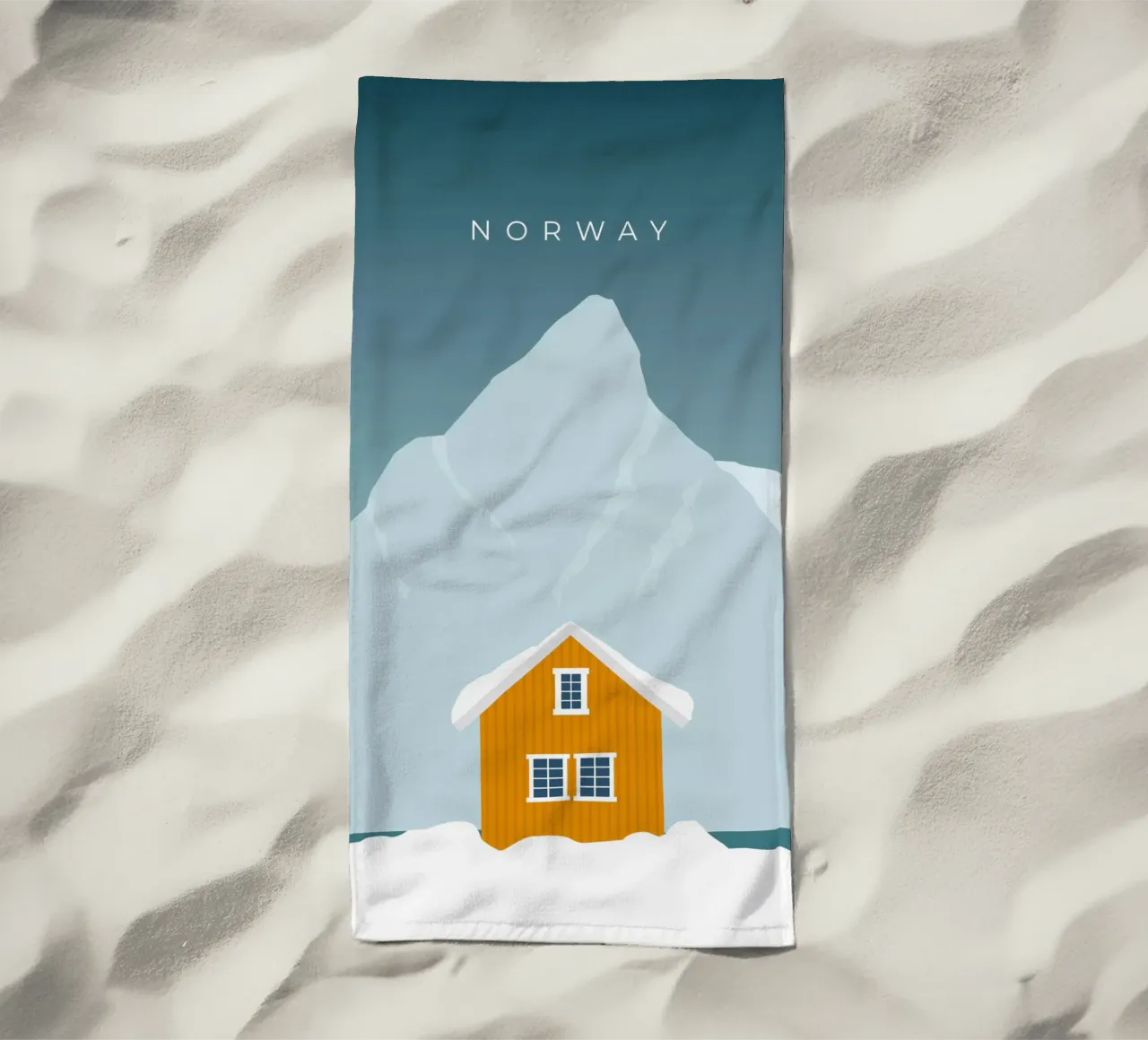 Norway telo mare da minimalist designs