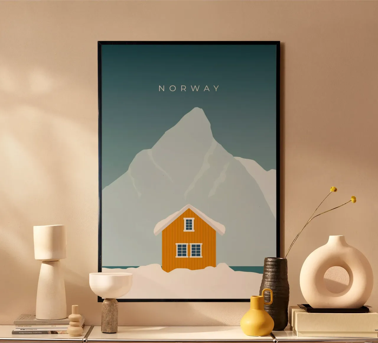 Norway poster da minimalist designs