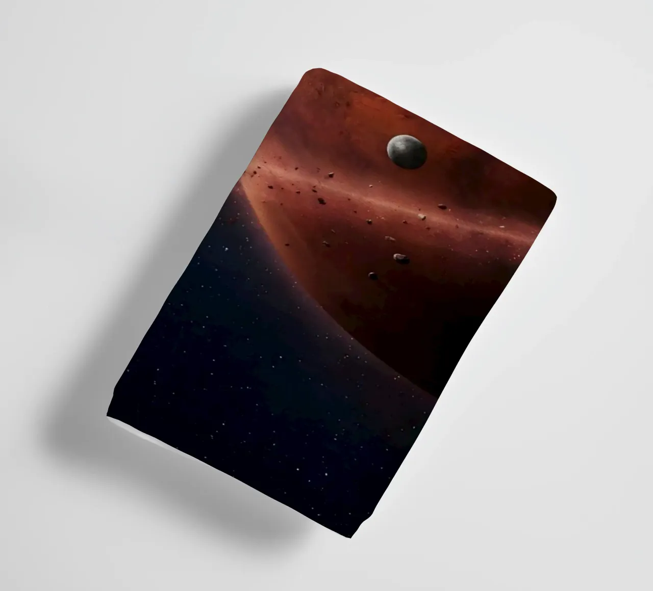 Epic Planetary Alignment in Deep Space Art towel by Cosmic Reverie Studio