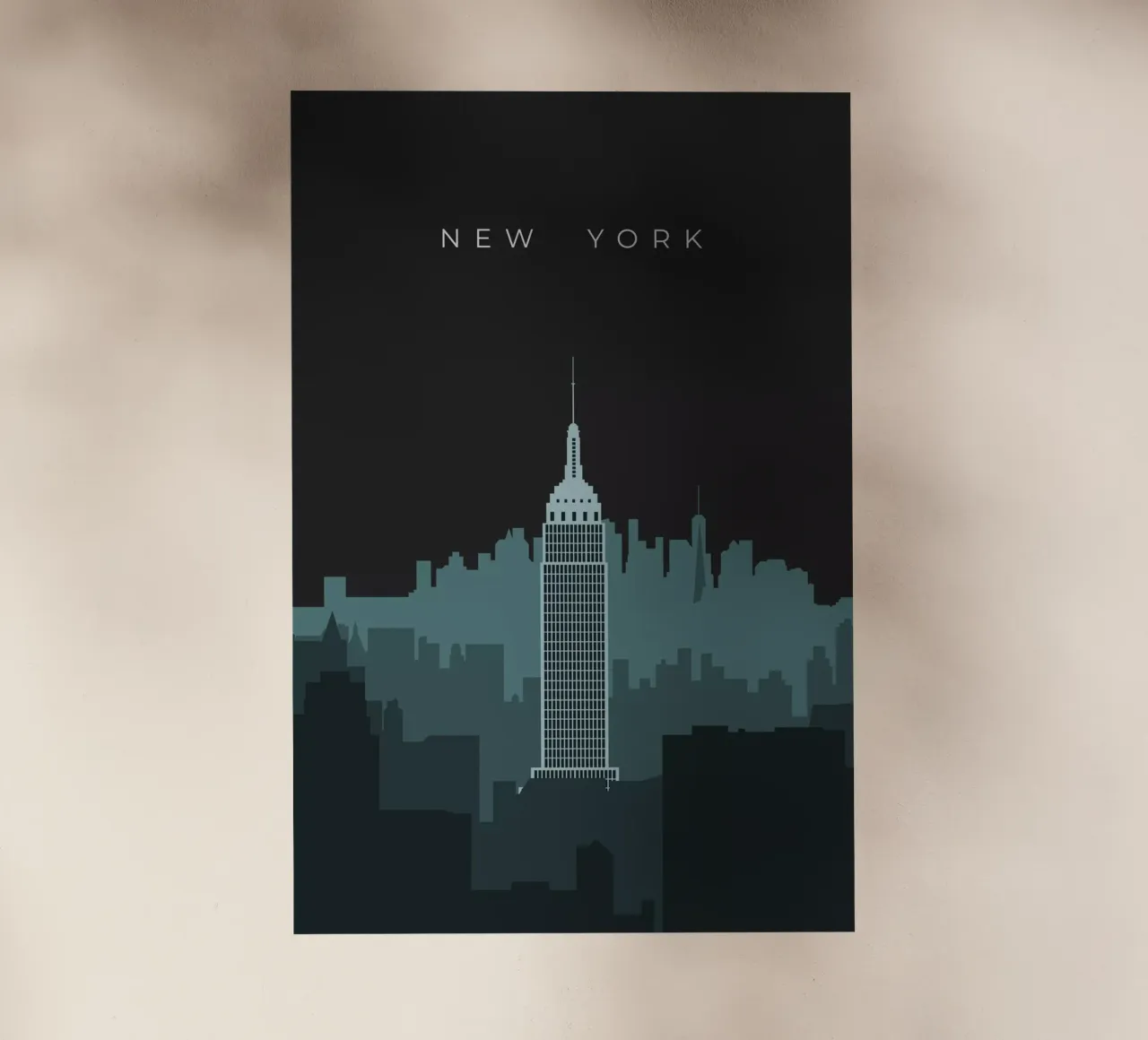New York pellicola backlit da minimalist designs