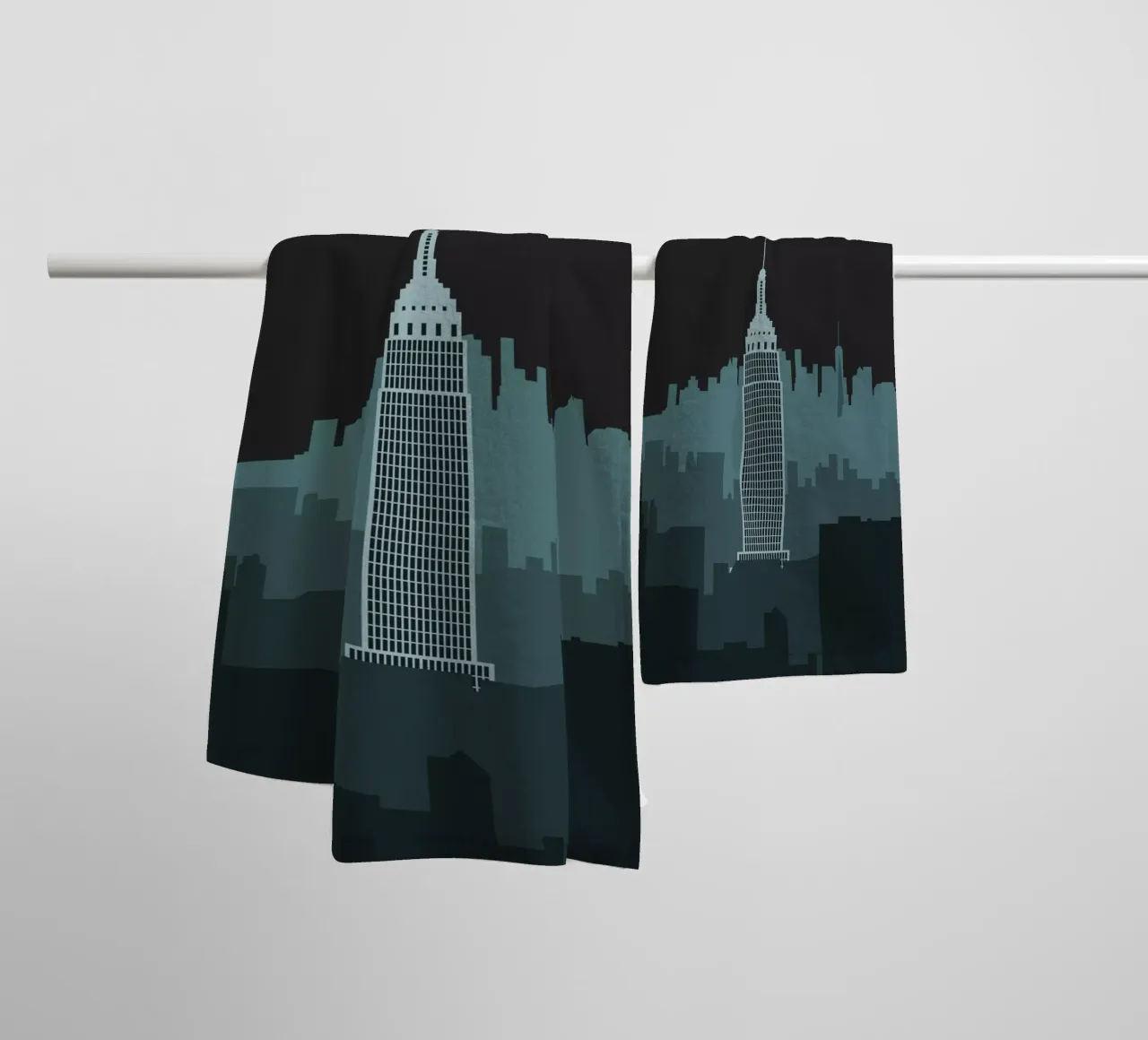 New York asciugamano da bagno da minimalist designs
