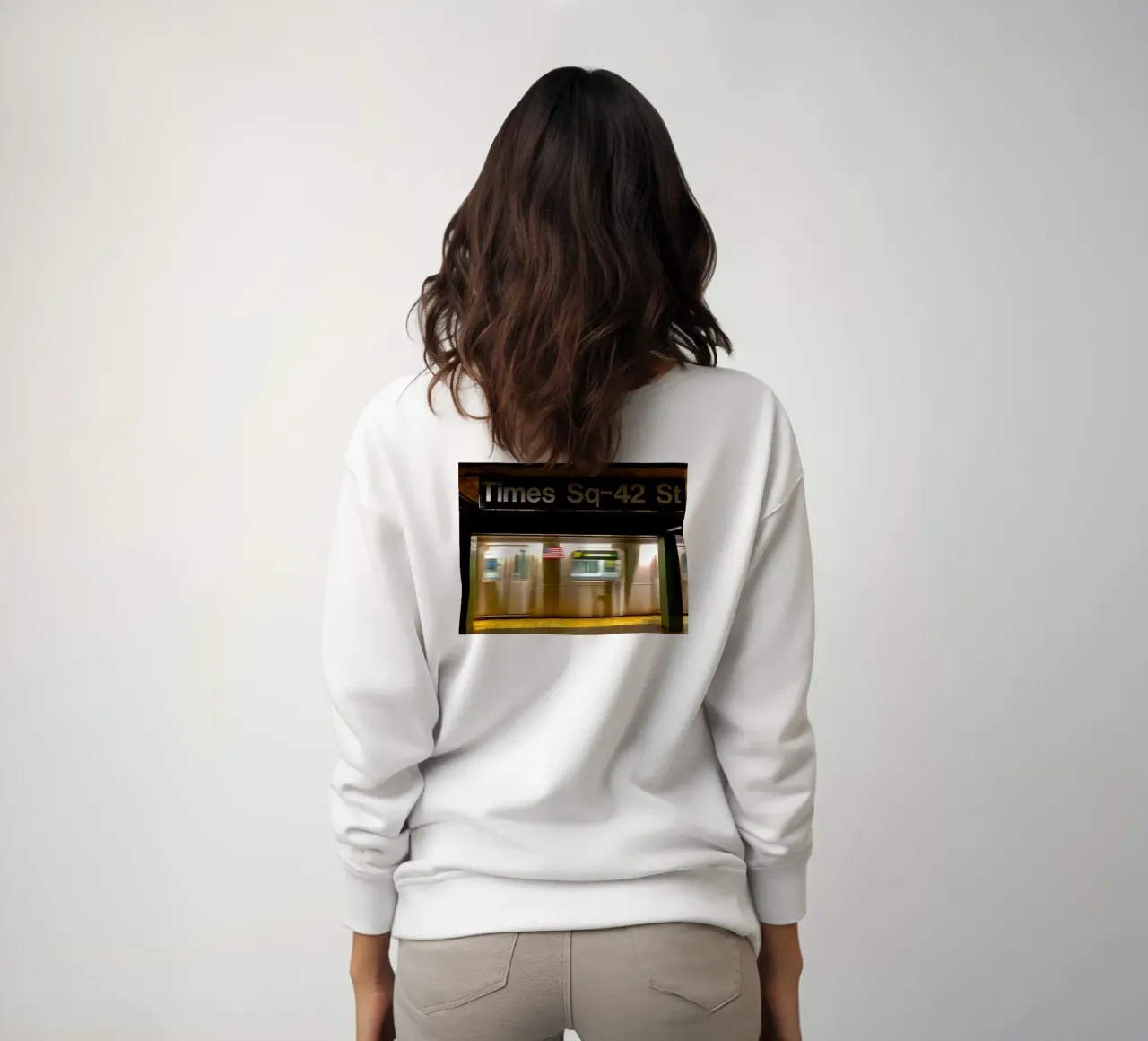 Metropolitana di Times Square felpa da Dorothea Baur