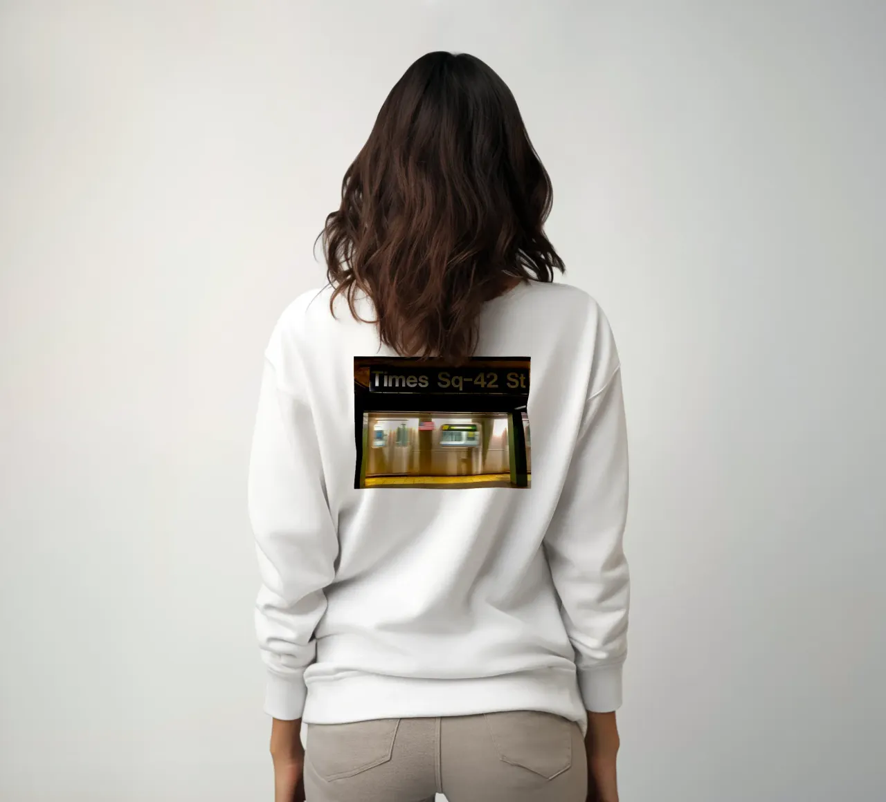 Metropolitana di Times Square felpa da Dorothea Baur