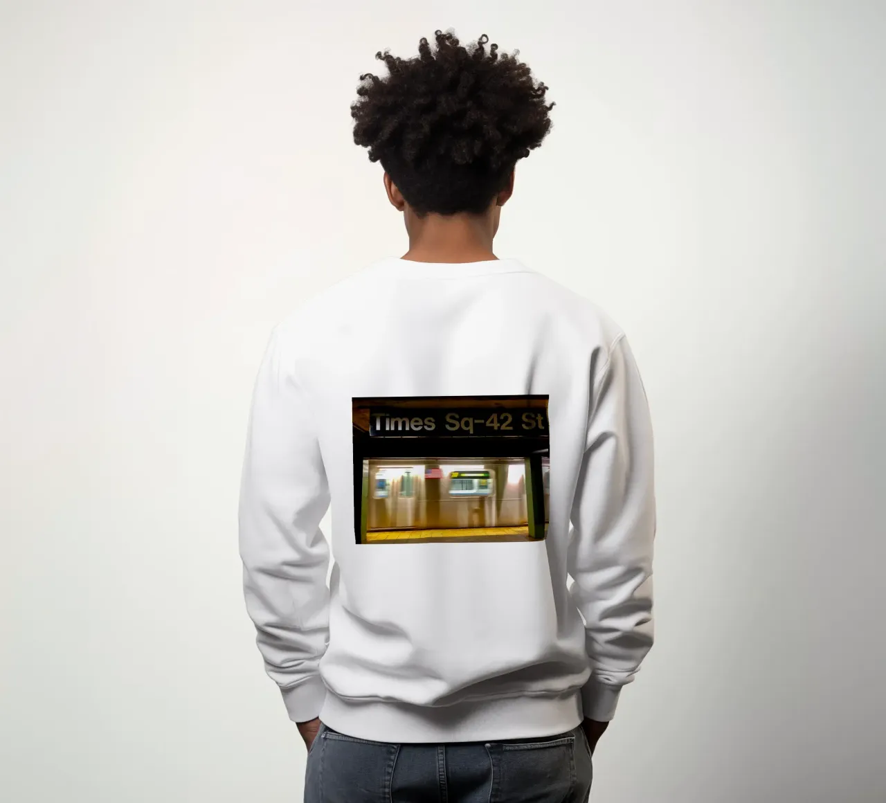 Metropolitana di Times Square felpa da Dorothea Baur