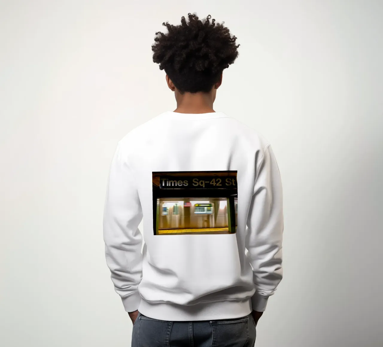 Metropolitana di Times Square felpa da Dorothea Baur