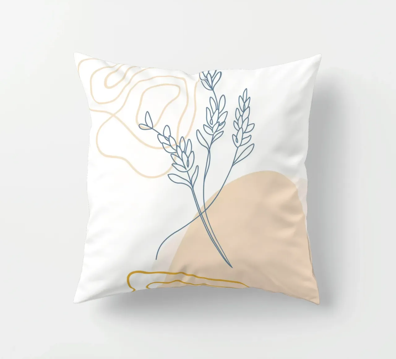 Fiori secchi minimalisti cuscino da YSV MINIMALIST