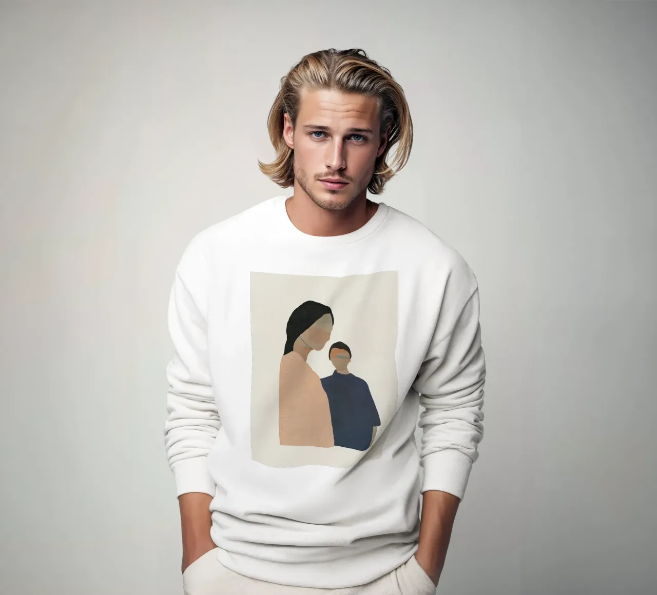 Donne gemelle felpa da hite Shop