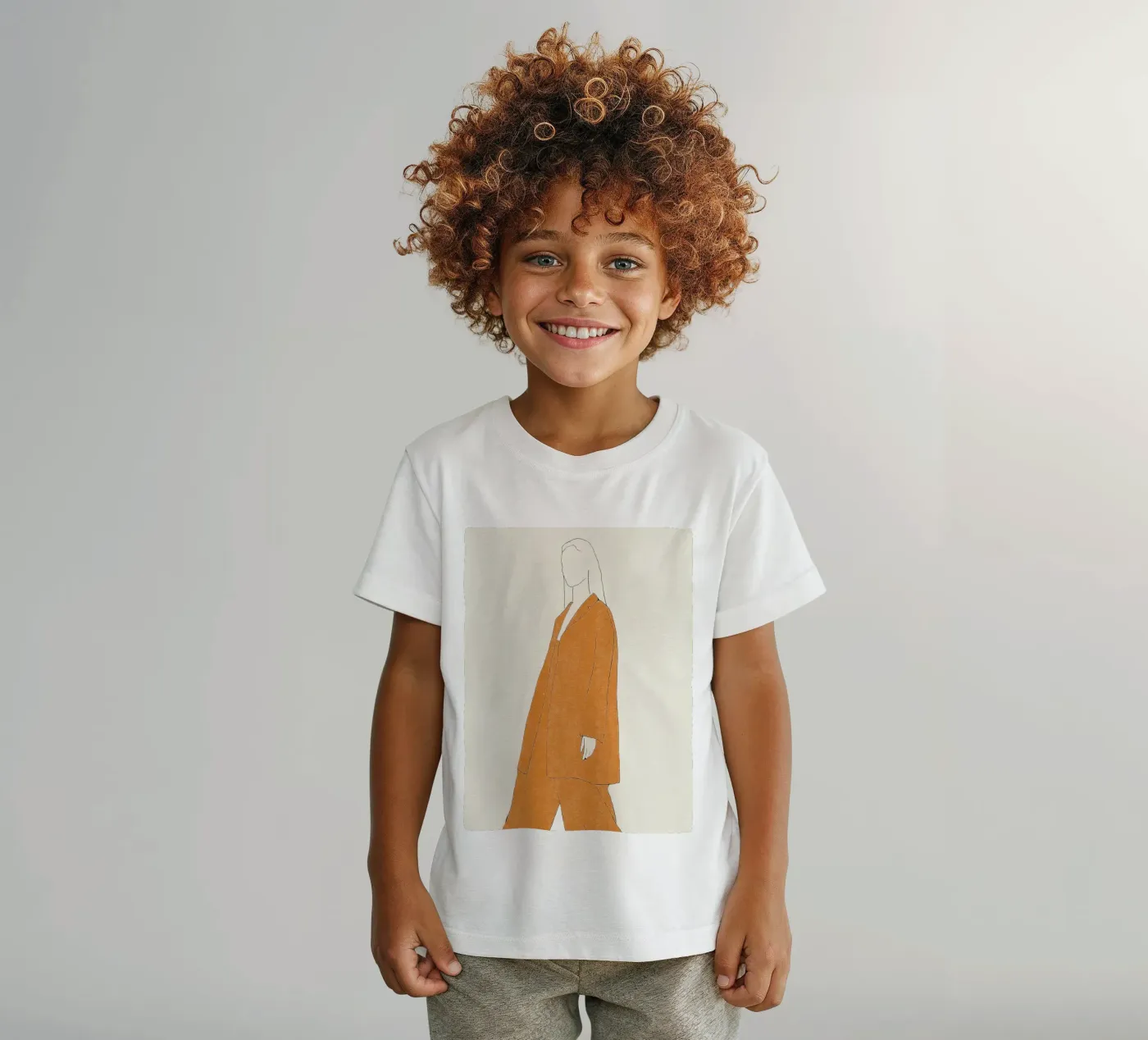 Abito comodo t-shirt bambini da hite Shop