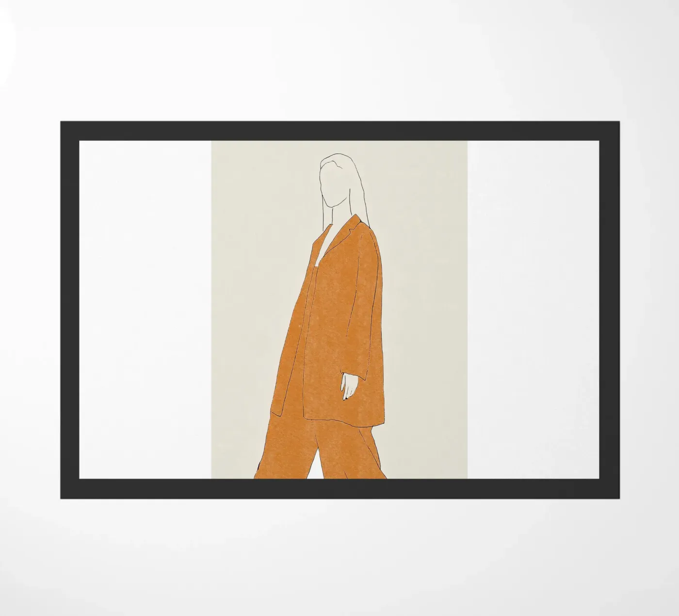 Bequemer Anzug Fußmatte von hite Shop