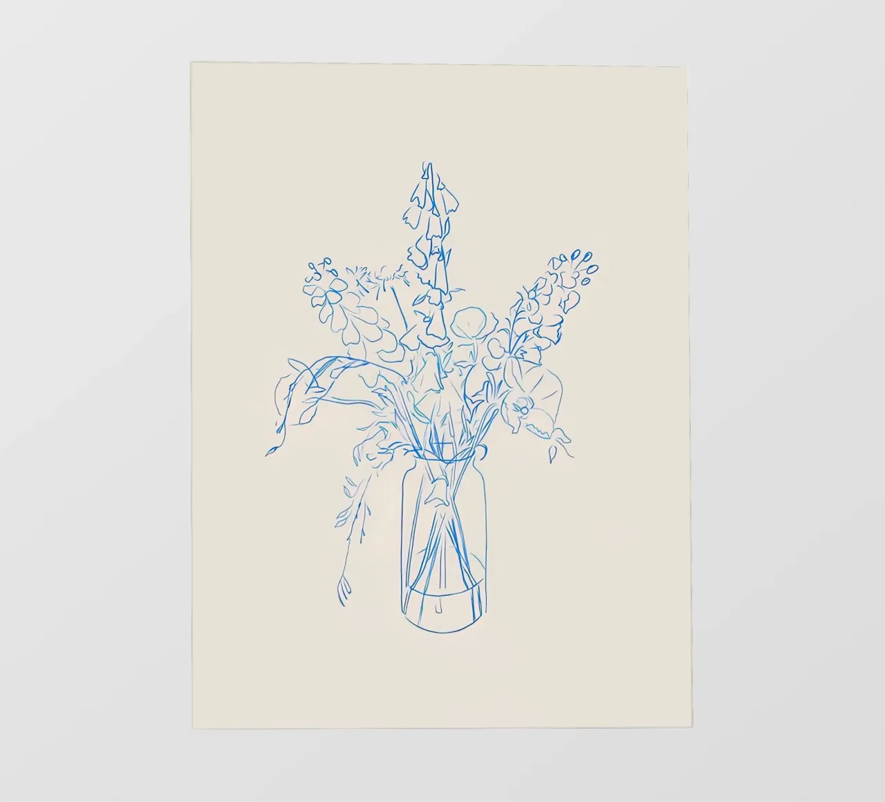 Bloemen fotobehang van hite Shop