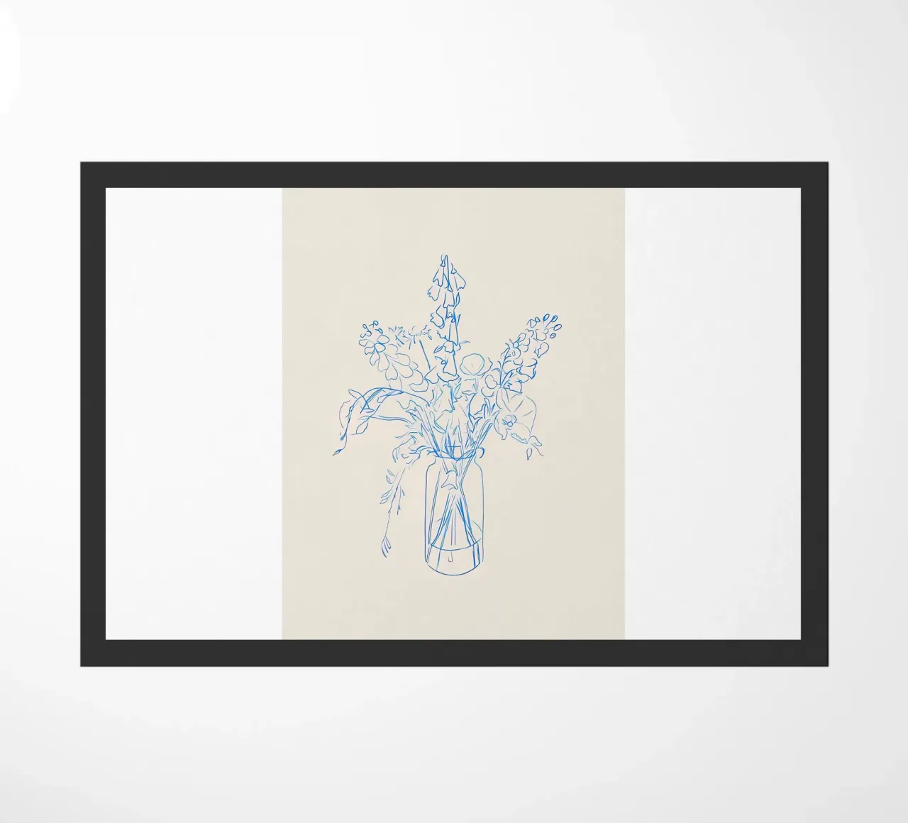 Flower Study doormat by hite Shop