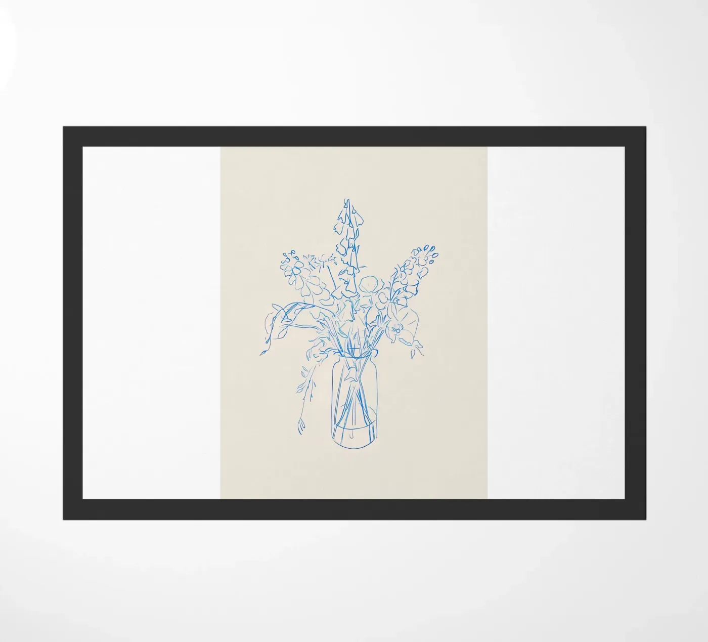 Flower Study Fußmatte von hite Shop