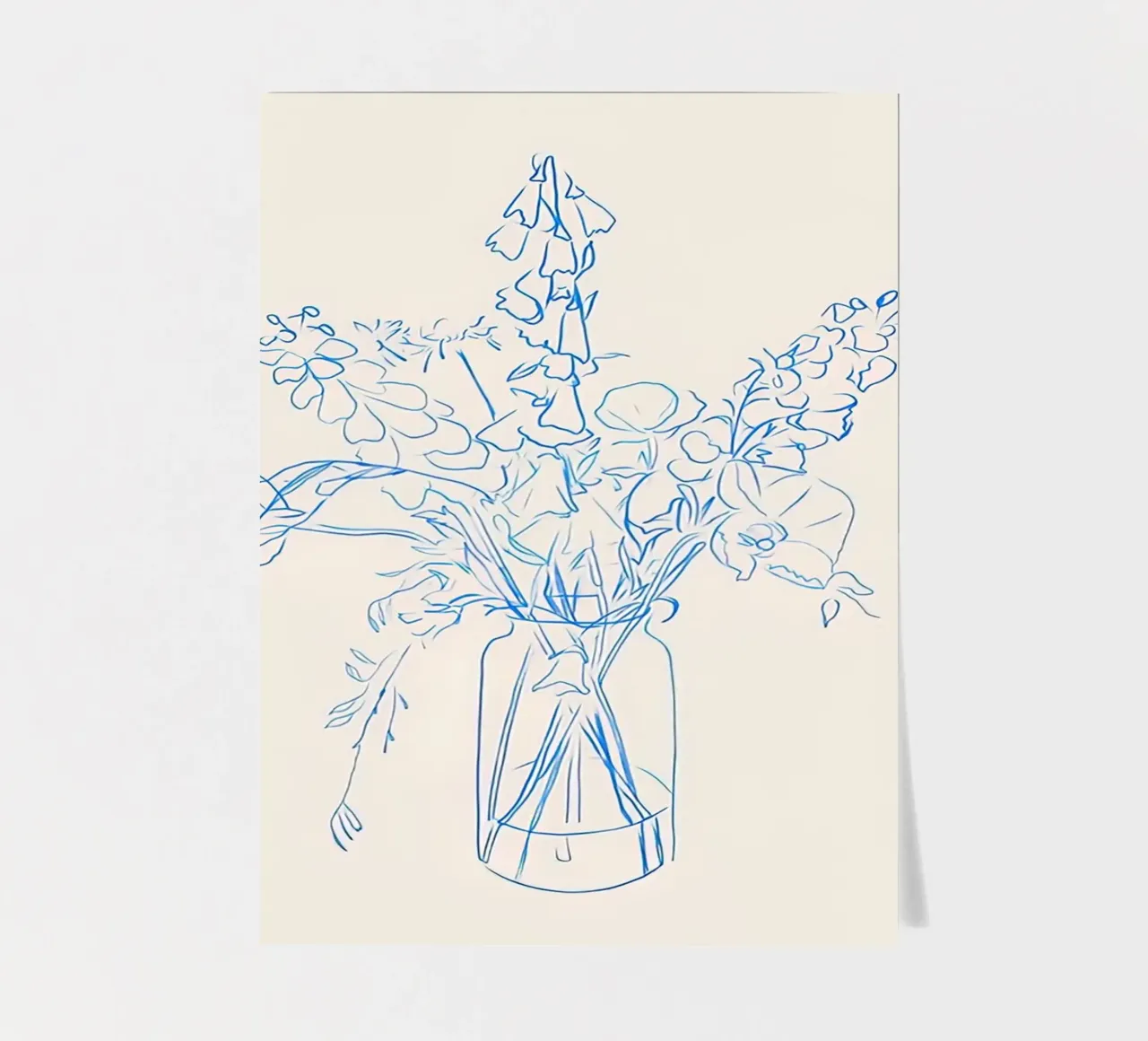 Flower Study sticker sheet by hite Shop