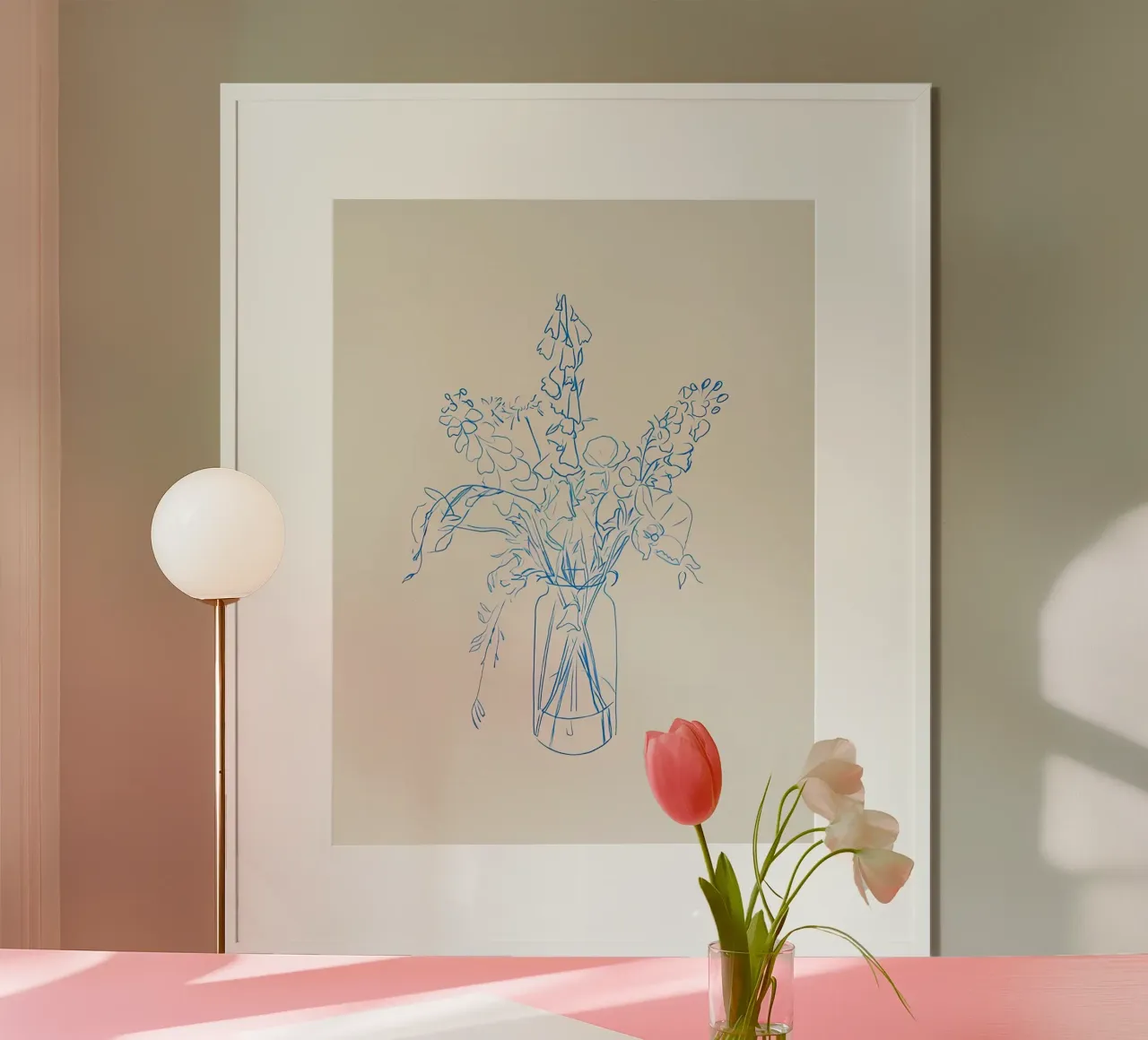 Flower Study poster by hite Shop
