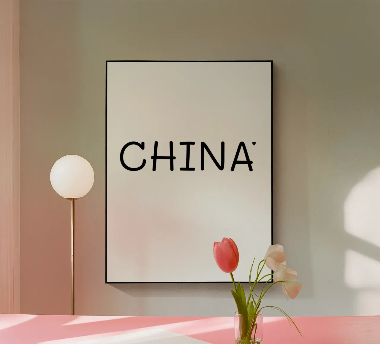 China plexiglass da typotraveler