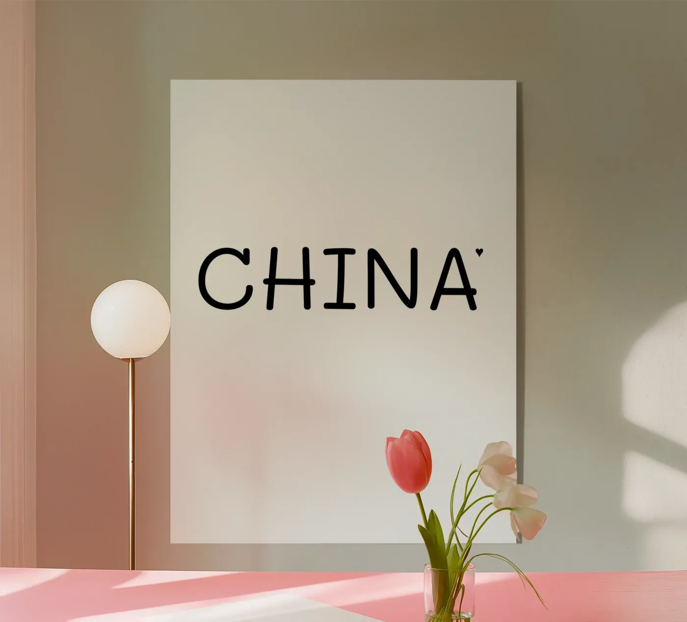China plexiglass da typotraveler