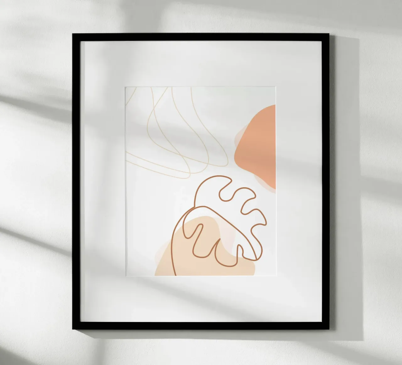 Eleganza minimalista poster con telaio in alluminio da YSV MINIMALIST