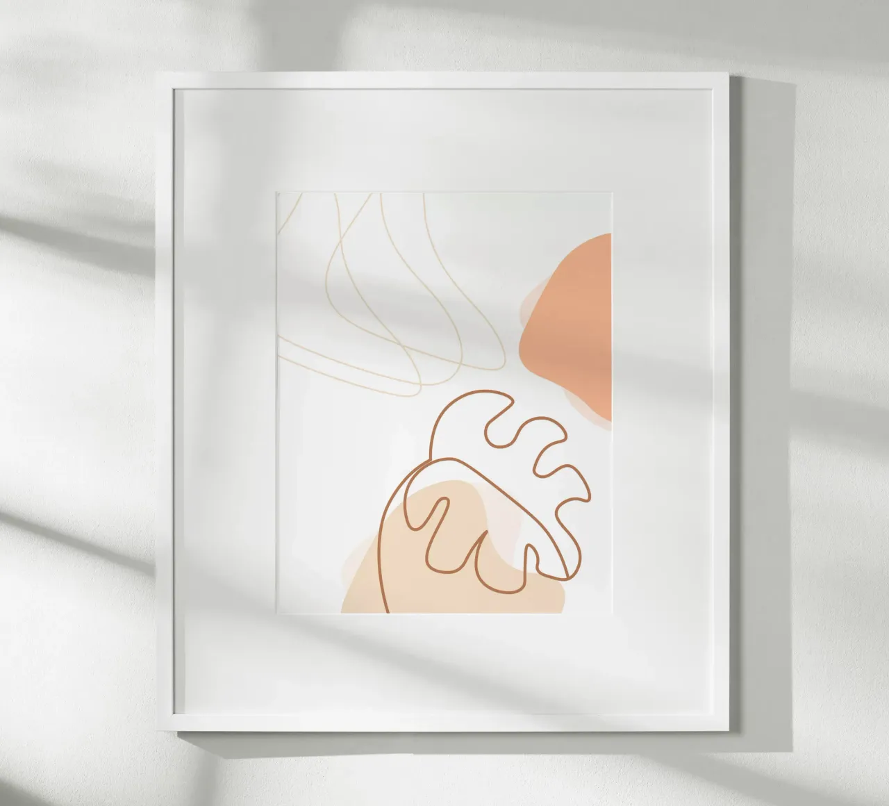Eleganza minimalista poster con telaio in alluminio da YSV MINIMALIST