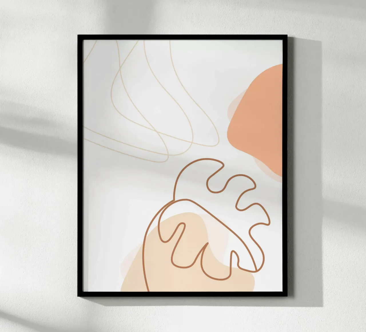 Eleganza minimalista poster con telaio in alluminio da YSV MINIMALIST