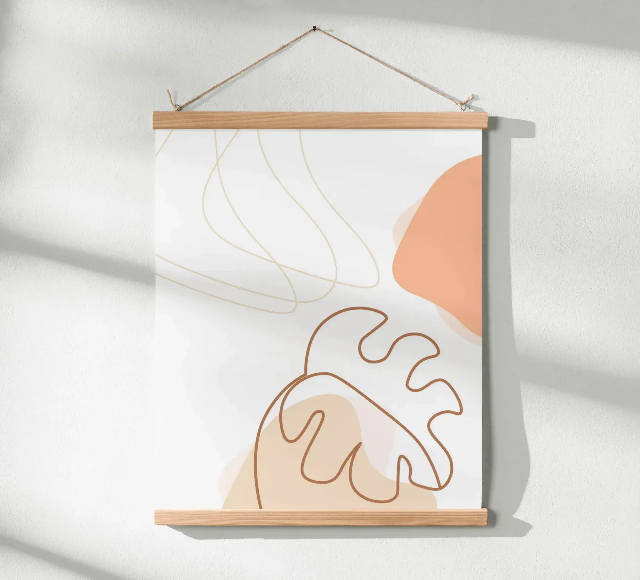 Eleganza minimalista poster con telaio in alluminio da YSV MINIMALIST