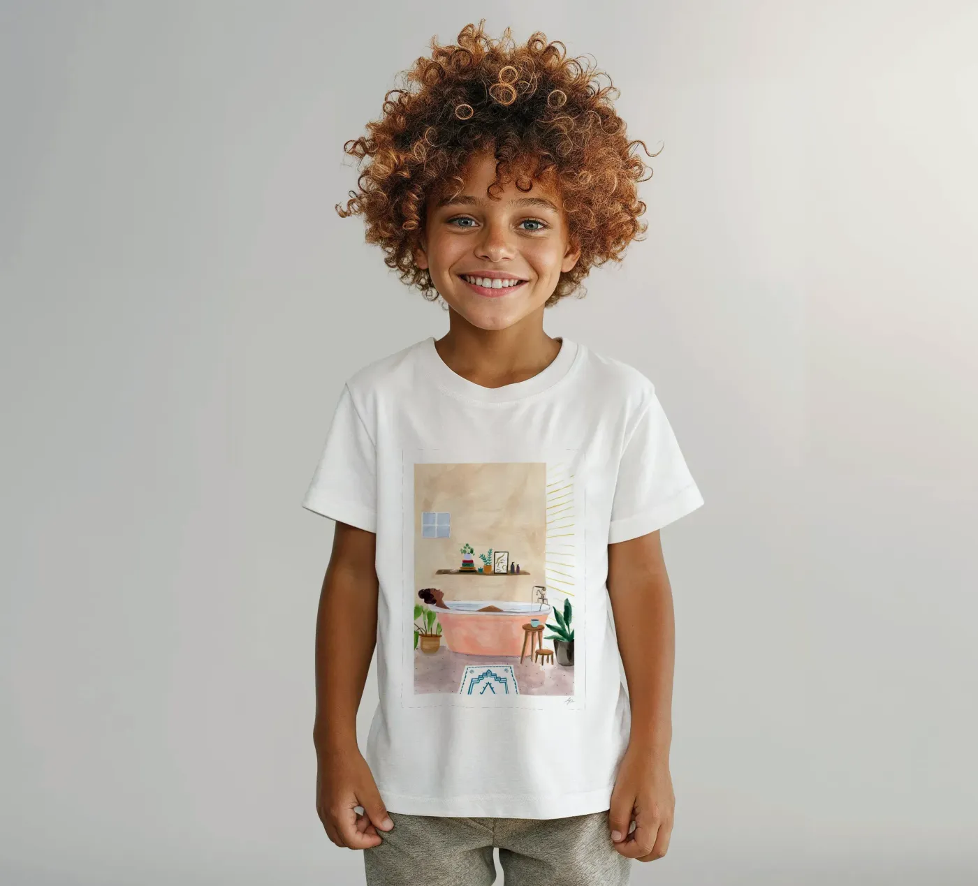 Badtijd kinder t-shirt van hite Shop