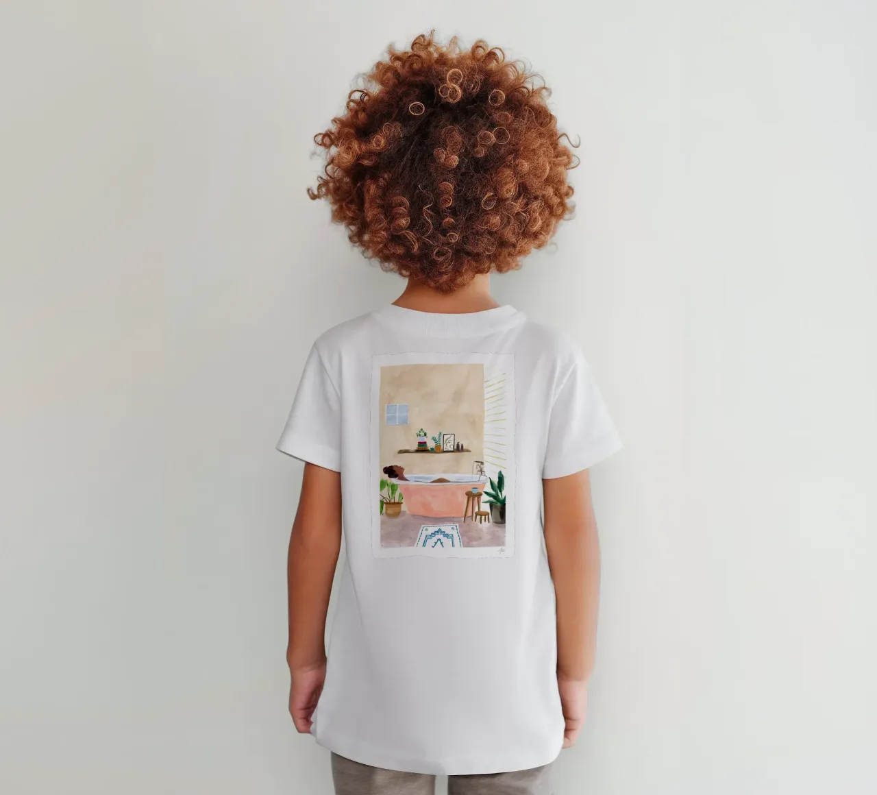 Badtijd kinder t-shirt van hite Shop