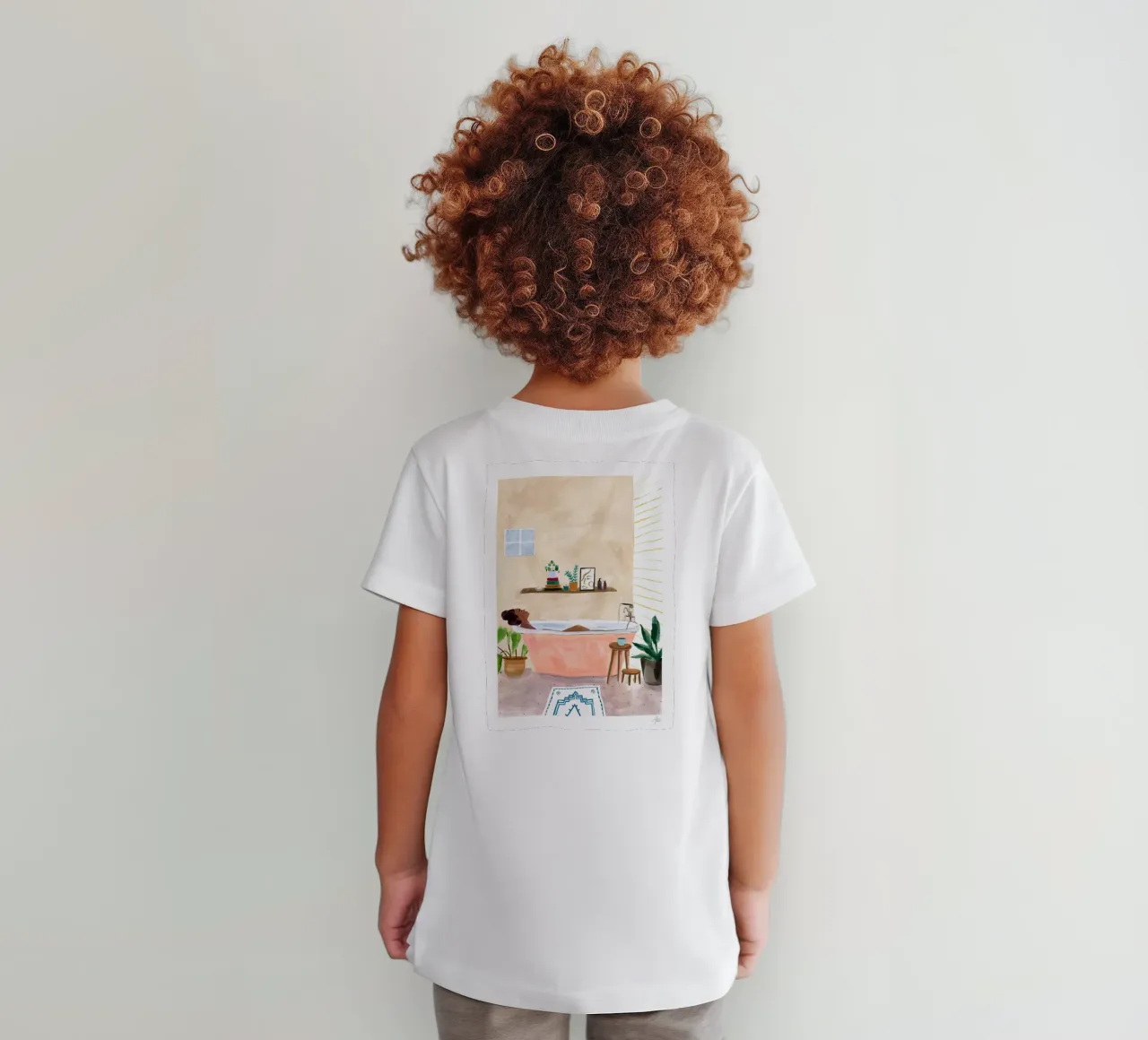 Badtijd kinder t-shirt van hite Shop