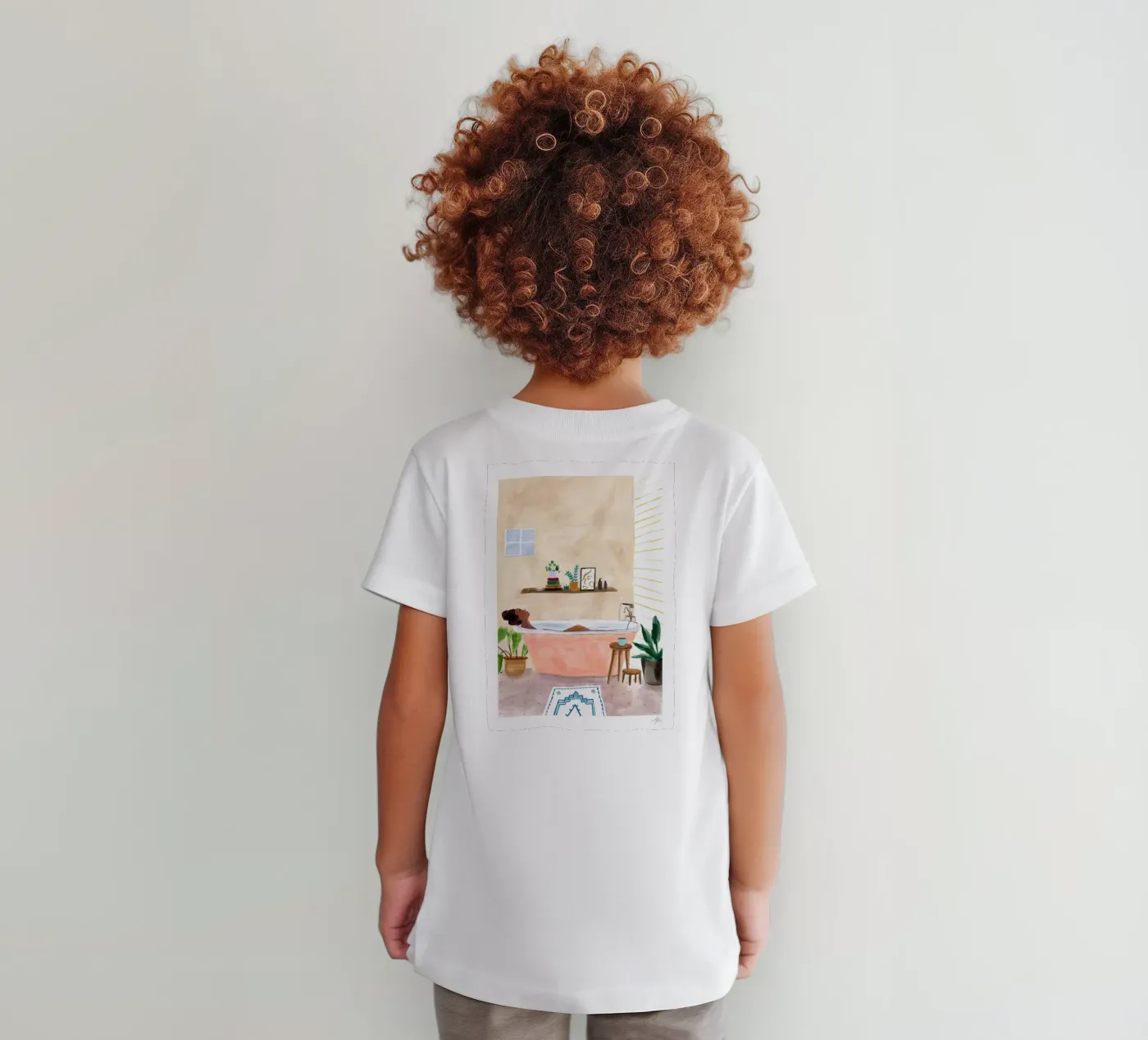 Badtijd kinder t-shirt van hite Shop