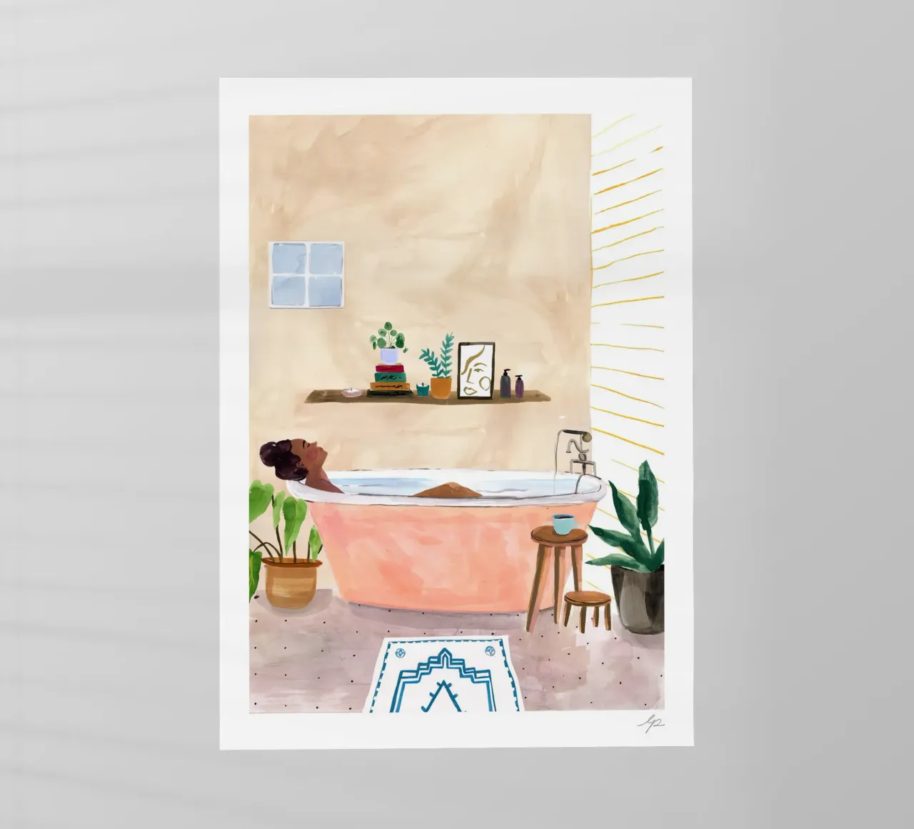 Tempo di bagno pellicola backlit da hite Shop