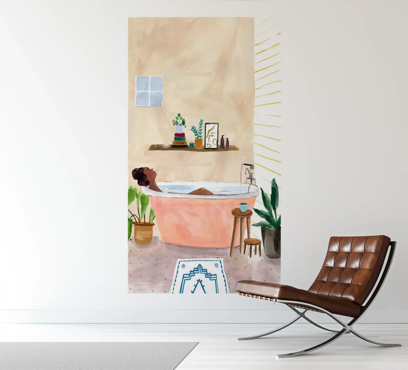 Badtijd fotobehang van hite Shop