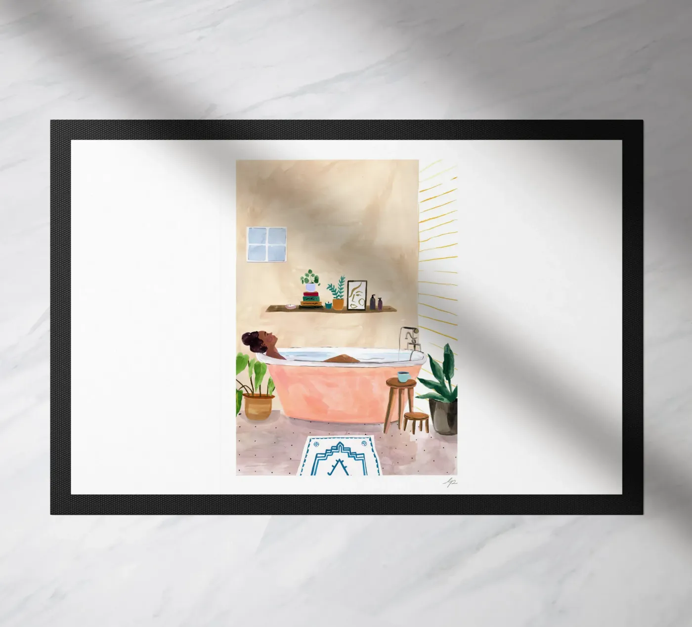 Bath Time Fußmatte von hite Shop