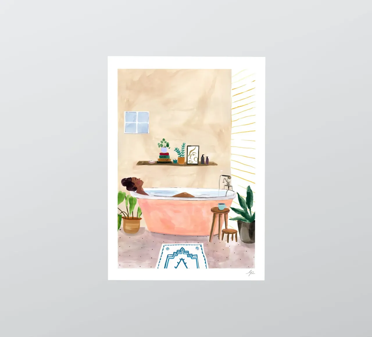 Badtijd sticker van hite Shop