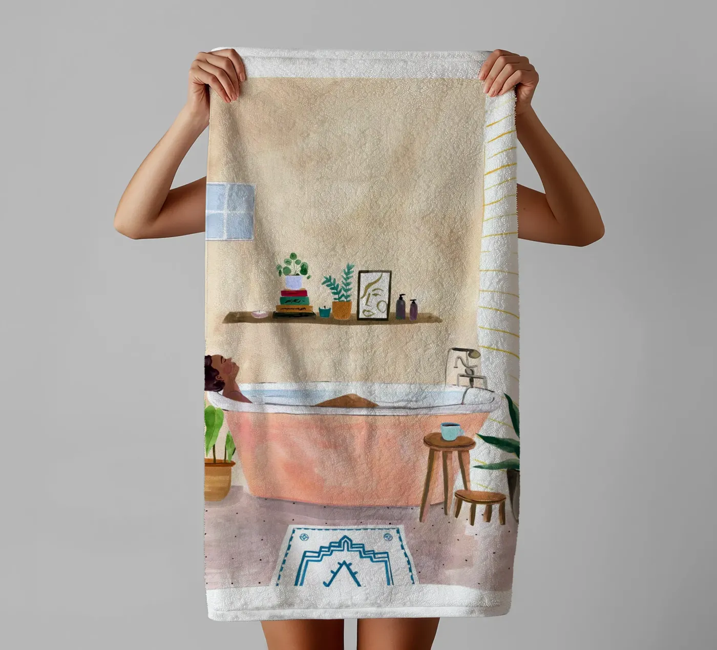 Bath Time towel by hite Shop