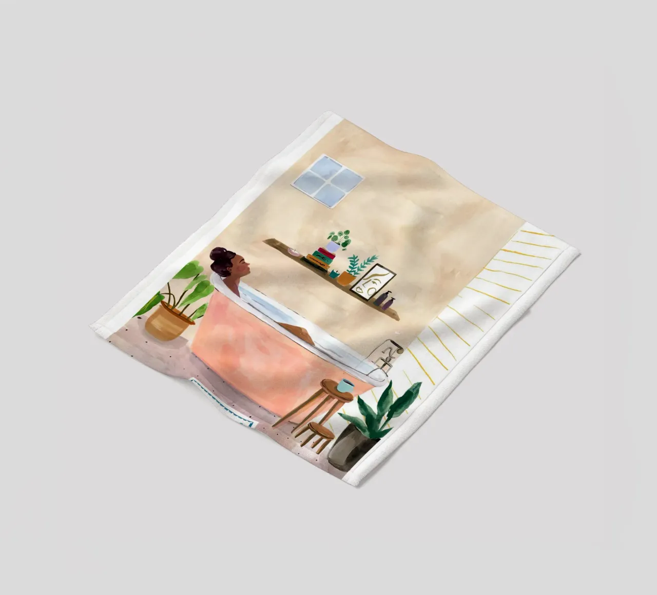 Bath Time Fleecedecke von hite Shop