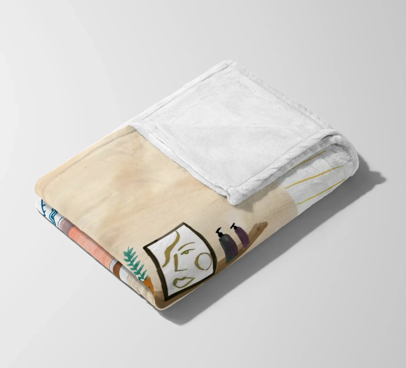 Bath Time fleecedeken van hite Shop