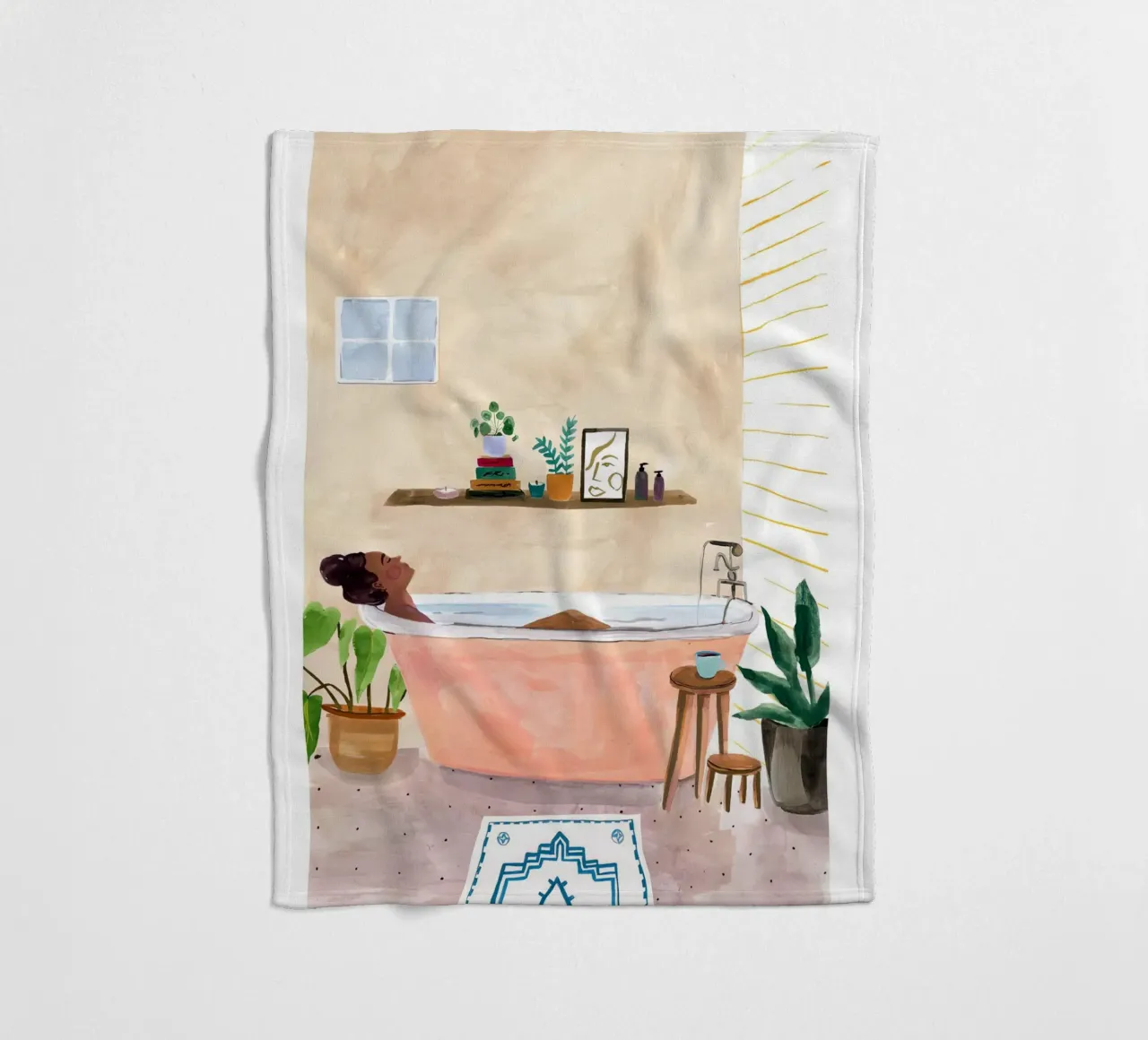 Bath Time Fleecedecke von hite Shop