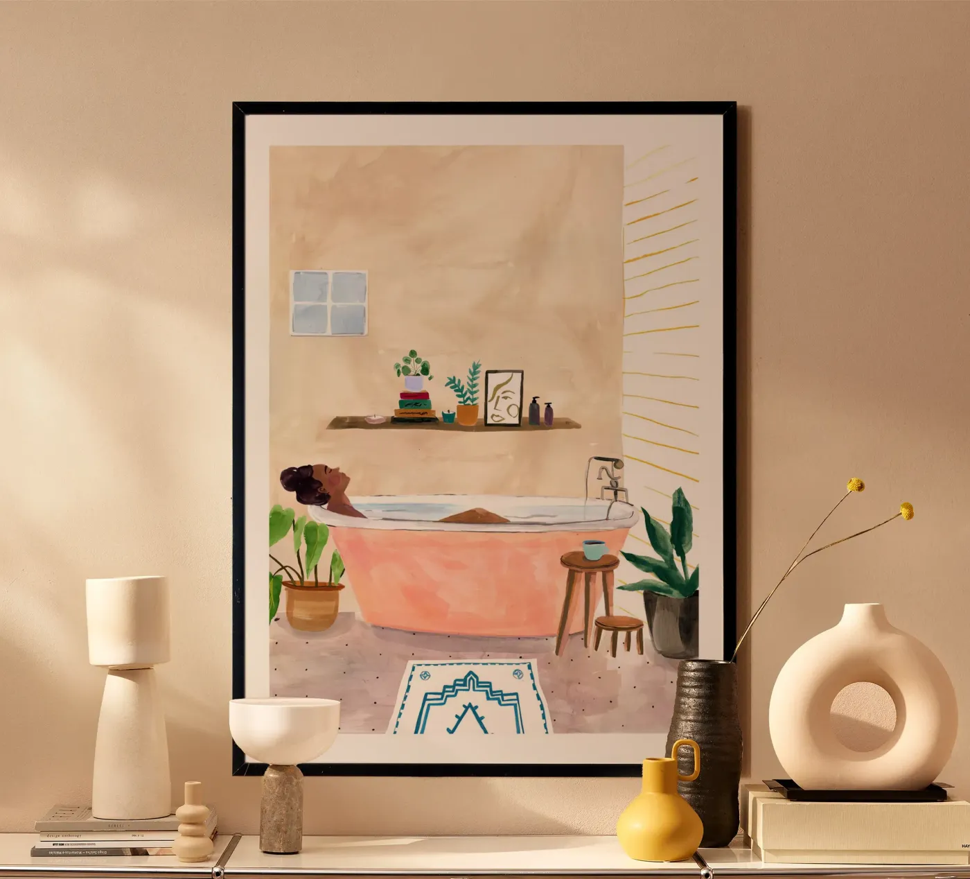 Badezeit Poster von hite Shop
