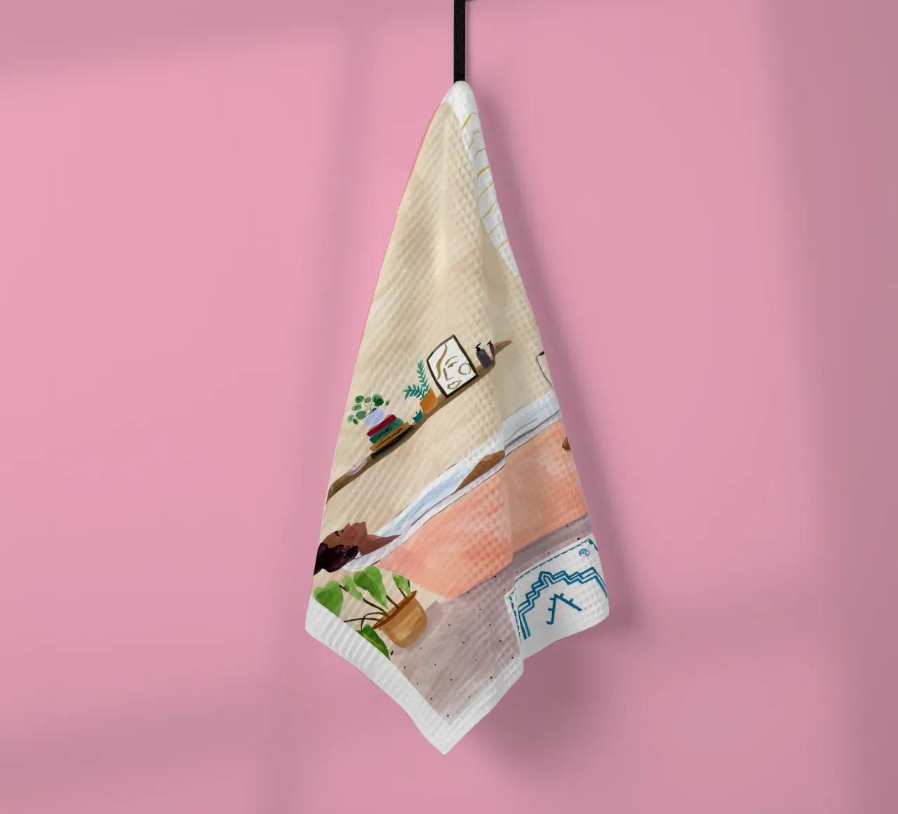 L'heure du bain torchon de hite Shop